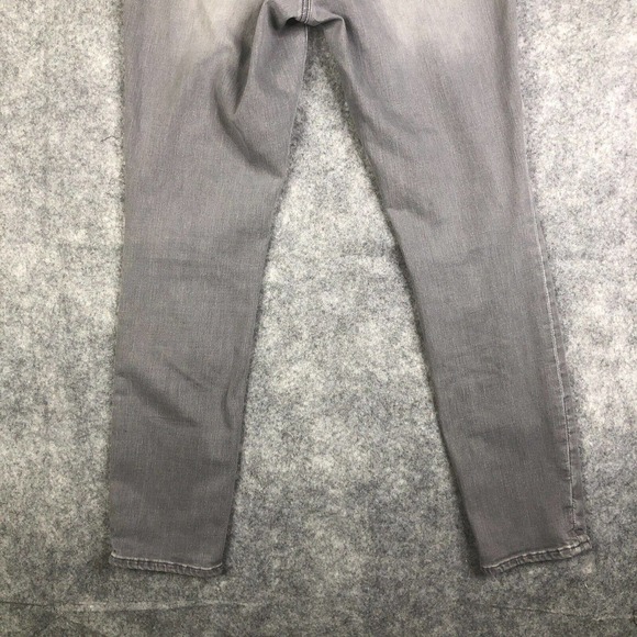 Athleta Sculptek Skinny Jeans in Granite Wash Gray Stretch Denim Size 8 Casual - Picture 13 of 14